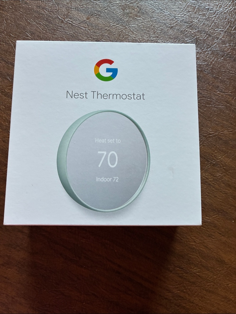 Google Nest Thermostat - White & Gray